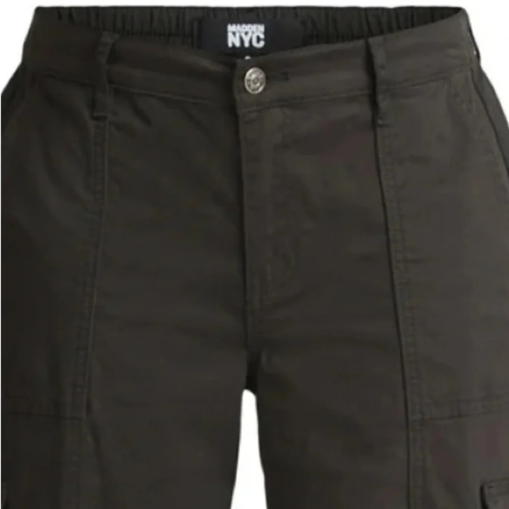 Steve Madden NYC Cream Cargo Pants - Picture 8 of 10